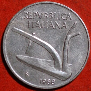 Italy 10 Lire 1988 KM# 93 - Picture 1 of 2