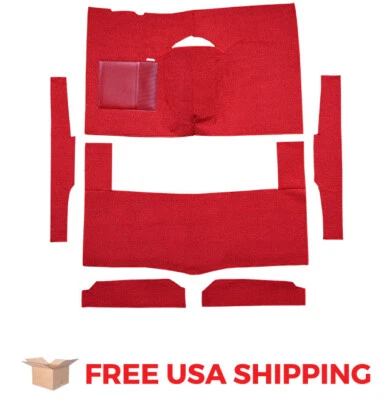 FITS 1963-1965 Mercury Comet 2DR Hardtop Auto Bench Seat Cut & Sewn Loop Carpet Foto 1 de 3