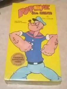 Popeye The Sailor & Other Cartoon Classics Collection VHS (Neu) - Bild 1 von 4