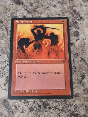 Immolation - Magic the Gathering MTG Legends German NICE! - Image 1 of 2