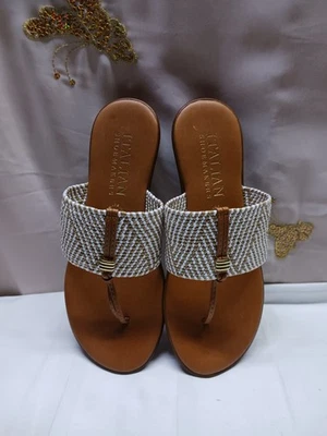 ITALIAN Shoemakers Women's Briley Sandal / Size 7 / Made In Italy  - Image 1 of 4