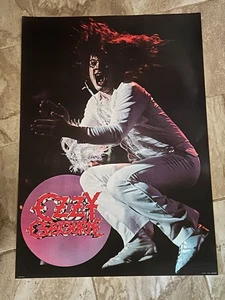 Ozzy Osbourne Vintage Poster Blizzard Of Oz 1981 CBS Records Black Sabbath - Bild 1 von 3