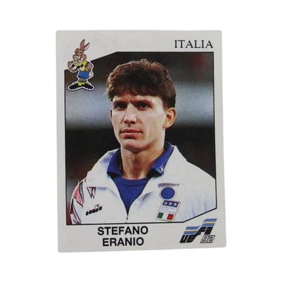 Panini UEFA Euro 92 Stefano Eranio Italy Football Sticker # 246 Italia - Image 1 of 3