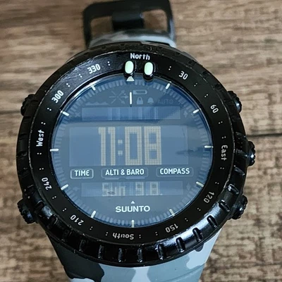Suunto Core Black Outdoor Sports Watch with Altimeter & Compass Camo (See Desc.) - Image 1 of 4