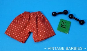 Vintage Ken Doll In Training #780 Shorts & Accessories ~ 1960's - Picture 1 of 4