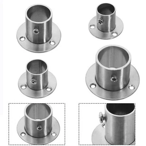 Heavy Duty Stainless Steel Flange for Wall Mounting 19mm 22mm 25mm 32mm - Picture 1 of 32