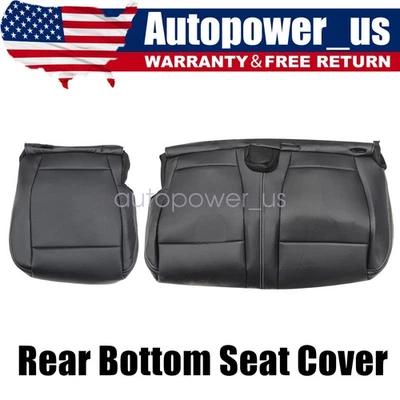 Cubierta de asiento de repuesto negra para Ford F-150 Lariat 2015-2020 banco trasero Foto 1 de 4