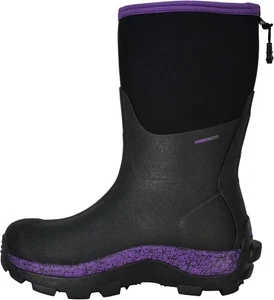 Dryshod Arctic Storm Cold Conditions Womens Winter Boot, Black/Purple - Size 10 - Picture 1 of 8