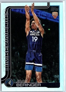 2025-26 Topps NBA Joan Beringer Rainbow Foil RC #217 Timberwolves - Bild 1 von 10