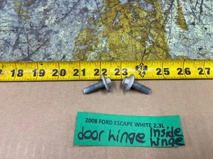 08-2012 ESCAPE DOOR HINGE INSIDE BOLTS SET OF 2 - Picture 1 of 12
