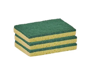 Scrubee Heavy Duty Scrub Sponge with Scouring Pad Kitchen Dishwashing Sink Po... - Picture 1 of 5