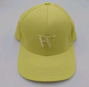 Houston Mütze Kappe weiß Camdentown Druckknopflasche Wollmischung Freizeit HW Herren Damen gelb - Bild 1 von 6