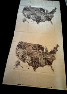 Basicgrey Metropolis “US Map panel ( 46’long/23’ Wide )** - Picture 1 of 6