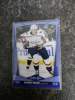 2024-25 O-Pee-Chee Blue Boarder Aliaksei Protas Card# 114 - Image 1 of 2