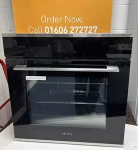 Karlson TFTPYOVSSD Single Oven Pyrolytic Electric BLK+SS EX DISPLAY HW181258 - Picture 1 of 5