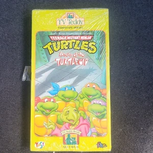 New Sealed Teenage Mutant Ninja Turtles Return of the Turtleoid VHS VCR Tape - Picture 1 of 5