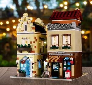 Coffee House Modular Building Set with Light Kit -3103 Pieces - Compatible Parts