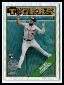 2023 Topps Chrome - 1988 Topps Baseball Riley Greene #88BC-5 (RC) - Picture 1 of 2