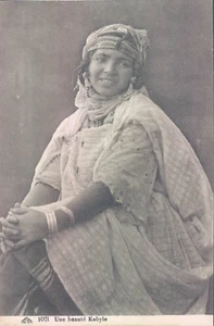 ALGERIEN Young Kabyle Beauty 1910er PC - Bild 1 von 2