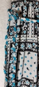 D-signed By Disney Girl's Paisley Hi-Lo Fringed Skirt Size 7 / 8 - Picture 1 of 8