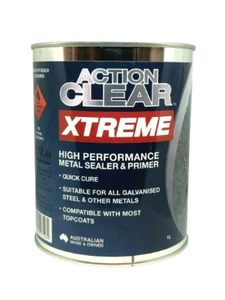 Metal Sealer & Primer Action Clear Xtreme High Performance 1 litre - Topcoat - Picture 1 of 3