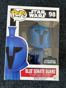 Funko Pop - #98 Azul Guardia del Senado 2016 SW Celebración Con Pegatina Nuevo Protector - Imagen 1 de 8