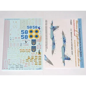 1:32 Foxbot 32-033 Decal Su-27P Ukrainische Luftwaffe Digital Camouflage - Teil 2 - Bild 1 von 12
