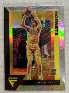 2020-21 Panini LaMelo Ball R/C Flux Silver Prizm - Picture 1 of 2