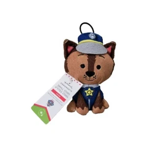 Hallmark Ornaments Small Stars PAW PATROL CHASE Plush Hanging Ornament NWT - Picture 1 of 4
