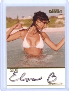 ELSA BENITEZ 2006 SPORTS ILLUSTRATED SI SWIMSUIT SHORT PRINT Autograph AUTO CARD - Picture 1 of 2