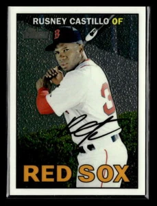 2016 Topps Heritage #THC-486 Rusney Castillo Chrome SN /999 - Picture 1 of 2