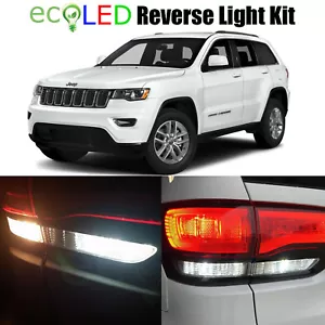 4 LED Reverse Backup Lights for 2011-2018 Jeep Grand Cherokee WKT 921 T15 7440 - Picture 1 of 8