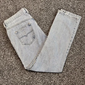 Diesel Women's Betty Ankle Jeans Baby Blue Slim Straight Low Waist W30 L26 E3 - Picture 1 of 6