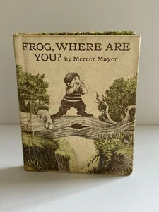 Frog Where Are You Mercer Mayer Mini Hardcover Book 1st Edition Vintage 1969 - Imagen 1 de 7