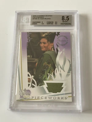 2006 Inkworks CHARMED Destiny ALYSSA MILANO Screen Worn JACKET Costume Relic BGS - Image 1 of 4
