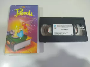 Thumbelina Don Bluth Warner Animation - VHS Tape Spanish - 2T - Picture 1 of 3