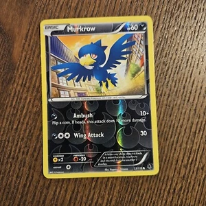 Murkrow (XY Phantom Forces 51/119) - Common (Reverse Foil) Pokemon Card 2014 NM - Picture 1 of 2