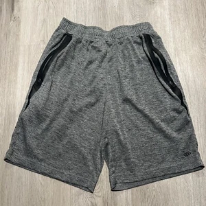 LEG3ND Men’s Medium Gray zip Pocket Shorts - Picture 1 of 4