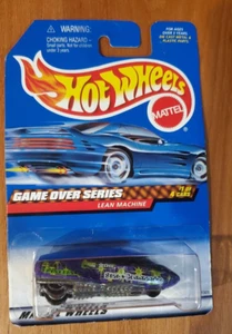 VINTAGE 1999 HOT WHEELS LEAN MACHINE #957 GAME OVER SERIES 1 OF 4 PURPLE NIP - Bild 1 von 5