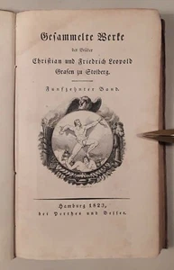 Hermanos CONDE STOLBERG: OBRAS COLECCIONADAS, 15. Banda, primera edición 1823 / Aischylos - Imagen 1 de 11