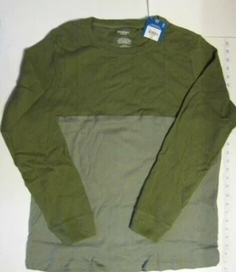 Neu mit Etikett Arizona Jean Co Herren XXL Baumwolle Waffelmuster Strick Thermohemd grün regulär $ 30 - Bild 1 von 4