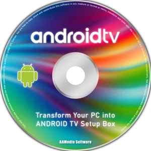 ANDROID TV for PC 64bit Live Bootable Installation DVD Operating System - Picture 1 of 1