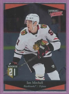 2020 20-21 UD EXTENDED ULTIMATE VICTORY ROOKIE BLACKHAWKS IAN MITCHELL #UV-33 - Picture 1 of 1