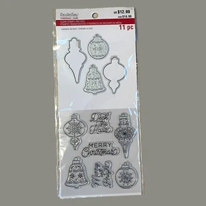 Recollections Deck the Halls Christmas Stamps and Dies 11 Pieces Ornaments - Picture 1 of 5