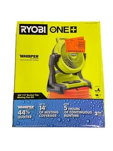 Ryobi ONE+ 18V Cordless 7.5" Hybrid Whisper Fan PCL851 (Tool Only) - Picture 1 of 2