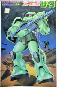 Bandai Gundam 0079 1/100 Zeon Mobile Suit MS-06 Zaku Production type model kit - Picture 1 of 4