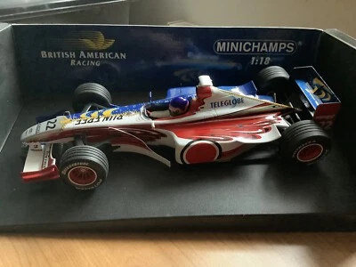 Minichamps British American Racing Bar 01 Supertec J Villeneuve 1999 1:18 - Image 1 of 4