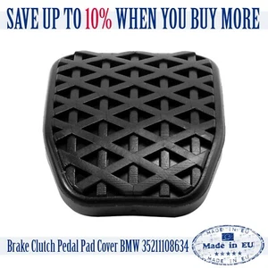 Brake Clutch Pedal Pad Cover BMW 35211108634 Anti Slip Quality Replacement New - Picture 1 of 2