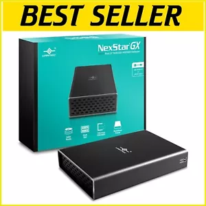 Nexstar GX USB 3.0 Dual 2.5" RAID Enclosure - 2TB Storage, Fast Data Transfer - Picture 1 of 11