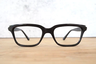 Винтажные толстые черные очки Raybert 1960-е Франция опрятное защитное стекло для дедушки - Изображение 1 из 4